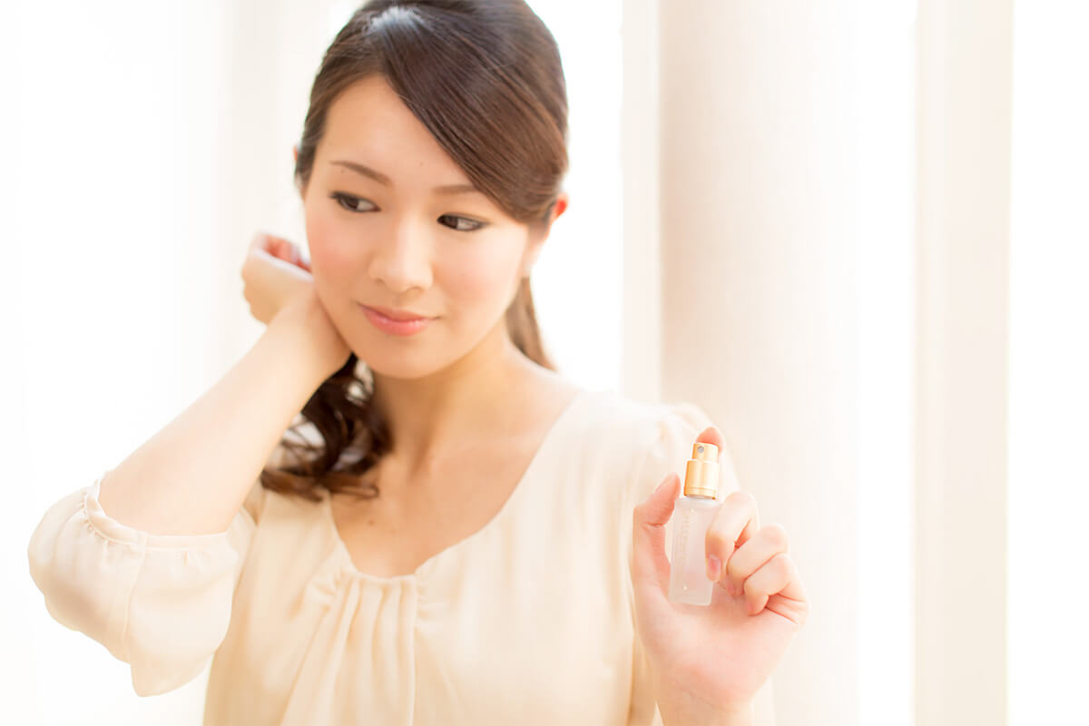 女性に好まれる香りはさりげない香り